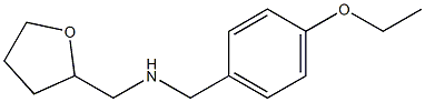 [(4-ethoxyphenyl)methyl](oxolan-2-ylmethyl)amine 化学構造式