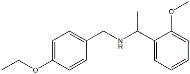 [(4-ethoxyphenyl)methyl][1-(2-methoxyphenyl)ethyl]amine