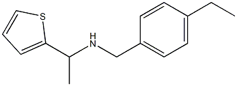 [(4-ethylphenyl)methyl][1-(thiophen-2-yl)ethyl]amine