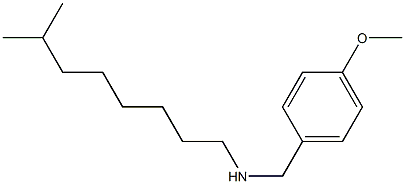 [(4-methoxyphenyl)methyl](7-methyloctyl)amine 结构式