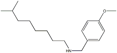 [(4-methoxyphenyl)methyl](7-methyloctyl)amine Structure