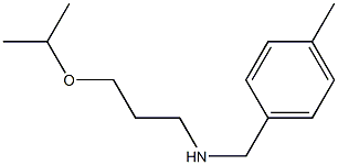 [(4-methylphenyl)methyl][3-(propan-2-yloxy)propyl]amine