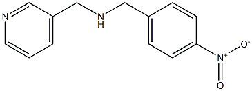 [(4-nitrophenyl)methyl](pyridin-3-ylmethyl)amine Structure