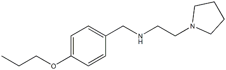 [(4-propoxyphenyl)methyl][2-(pyrrolidin-1-yl)ethyl]amine