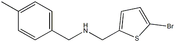 [(5-bromothiophen-2-yl)methyl][(4-methylphenyl)methyl]amine