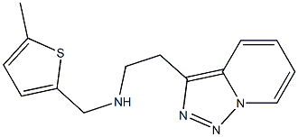  [(5-methylthiophen-2-yl)methyl](2-{[1,2,4]triazolo[3,4-a]pyridin-3-yl}ethyl)amine