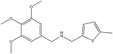 [(5-methylthiophen-2-yl)methyl][(3,4,5-trimethoxyphenyl)methyl]amine