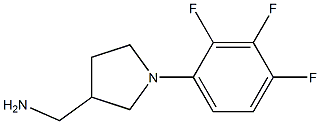 [1-(2,3,4-trifluorophenyl)pyrrolidin-3-yl]methylamine|