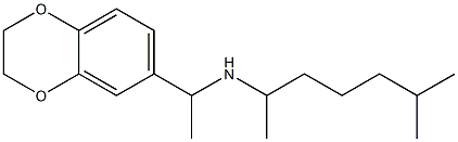 [1-(2,3-dihydro-1,4-benzodioxin-6-yl)ethyl](6-methylheptan-2-yl)amine