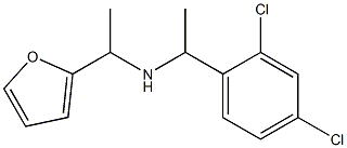  [1-(2,4-dichlorophenyl)ethyl][1-(furan-2-yl)ethyl]amine