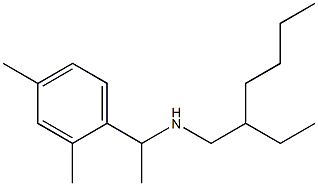 [1-(2,4-dimethylphenyl)ethyl](2-ethylhexyl)amine,,结构式