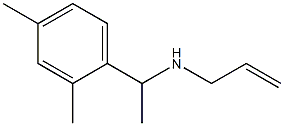 [1-(2,4-dimethylphenyl)ethyl](prop-2-en-1-yl)amine 化学構造式