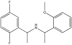 [1-(2,5-difluorophenyl)ethyl][1-(2-methoxyphenyl)ethyl]amine