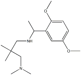 [1-(2,5-dimethoxyphenyl)ethyl]({2-[(dimethylamino)methyl]-2-methylpropyl})amine