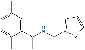 [1-(2,5-dimethylphenyl)ethyl](thiophen-2-ylmethyl)amine