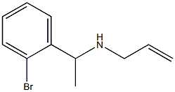 [1-(2-bromophenyl)ethyl](prop-2-en-1-yl)amine 化学構造式
