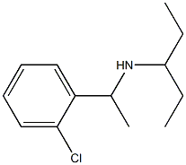  [1-(2-chlorophenyl)ethyl](pentan-3-yl)amine