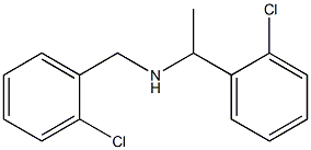[1-(2-chlorophenyl)ethyl][(2-chlorophenyl)methyl]amine,,结构式