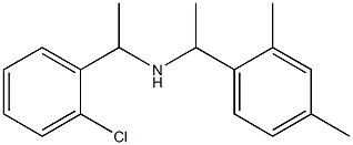 [1-(2-chlorophenyl)ethyl][1-(2,4-dimethylphenyl)ethyl]amine|