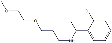 [1-(2-chlorophenyl)ethyl][3-(2-methoxyethoxy)propyl]amine