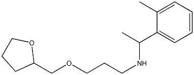 [1-(2-methylphenyl)ethyl][3-(oxolan-2-ylmethoxy)propyl]amine