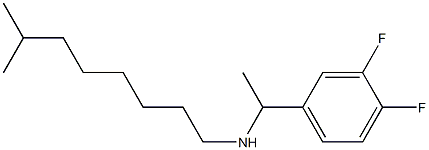 [1-(3,4-difluorophenyl)ethyl](7-methyloctyl)amine,,结构式