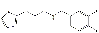 [1-(3,4-difluorophenyl)ethyl][4-(furan-2-yl)butan-2-yl]amine