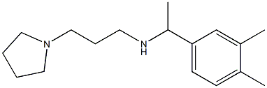 [1-(3,4-dimethylphenyl)ethyl][3-(pyrrolidin-1-yl)propyl]amine