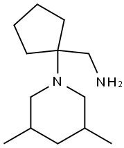 [1-(3,5-dimethylpiperidin-1-yl)cyclopentyl]methylamine