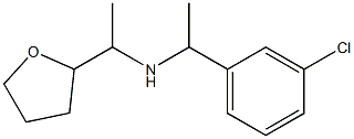 [1-(3-chlorophenyl)ethyl][1-(oxolan-2-yl)ethyl]amine