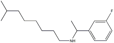 [1-(3-fluorophenyl)ethyl](7-methyloctyl)amine 结构式