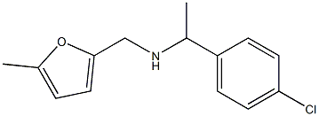 [1-(4-chlorophenyl)ethyl][(5-methylfuran-2-yl)methyl]amine|