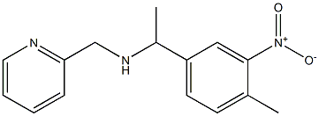 [1-(4-methyl-3-nitrophenyl)ethyl](pyridin-2-ylmethyl)amine