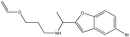 [1-(5-bromo-1-benzofuran-2-yl)ethyl][3-(ethenyloxy)propyl]amine|