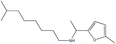 [1-(5-methylfuran-2-yl)ethyl](7-methyloctyl)amine 化学構造式