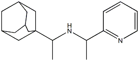 [1-(adamantan-1-yl)ethyl][1-(pyridin-2-yl)ethyl]amine Structure