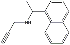 [1-(naphthalen-1-yl)ethyl](prop-2-yn-1-yl)amine Struktur