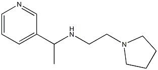 [1-(pyridin-3-yl)ethyl][2-(pyrrolidin-1-yl)ethyl]amine