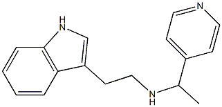 [2-(1H-indol-3-yl)ethyl][1-(pyridin-4-yl)ethyl]amine