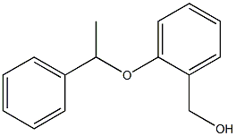 [2-(1-phenylethoxy)phenyl]methanol Structure