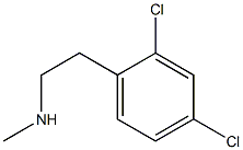 [2-(2,4-dichlorophenyl)ethyl](methyl)amine Structure