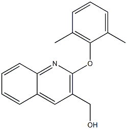 [2-(2,6-dimethylphenoxy)quinolin-3-yl]methanol