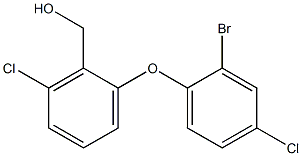 [2-(2-bromo-4-chlorophenoxy)-6-chlorophenyl]methanol