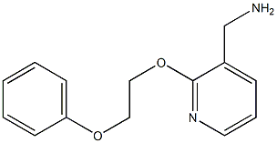 [2-(2-phenoxyethoxy)pyridin-3-yl]methanamine|