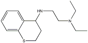 [2-(3,4-dihydro-2H-1-benzothiopyran-4-ylamino)ethyl]diethylamine