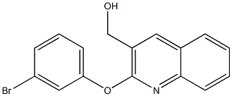 [2-(3-bromophenoxy)quinolin-3-yl]methanol|