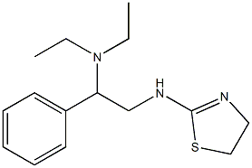 [2-(4,5-dihydro-1,3-thiazol-2-ylamino)-1-phenylethyl]diethylamine