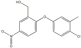 [2-(4-chloro-3-methylphenoxy)-5-nitrophenyl]methanol