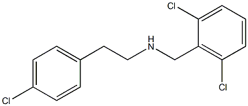 [2-(4-chlorophenyl)ethyl][(2,6-dichlorophenyl)methyl]amine