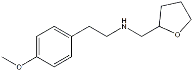 [2-(4-methoxyphenyl)ethyl](oxolan-2-ylmethyl)amine Structure